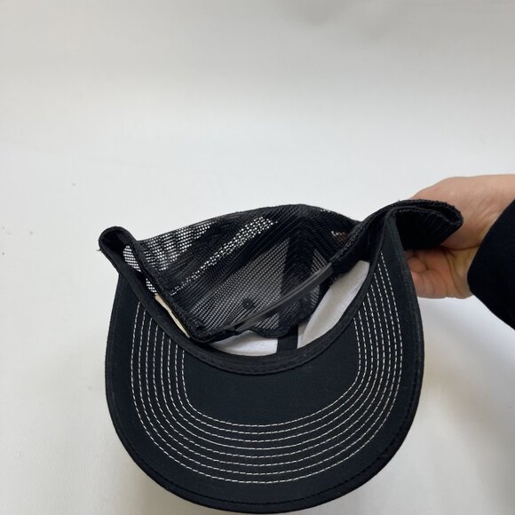 Cub Cadet Trucker Hat Mesh Back Snapback Adjustable Grey Black Workwear Cap - Picture 6 of 9